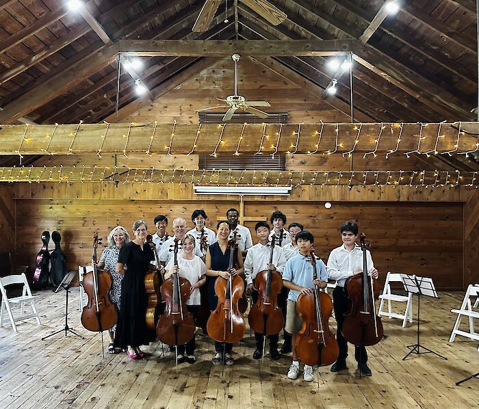 Cello Retreat at Valle Crucis, North Carolina